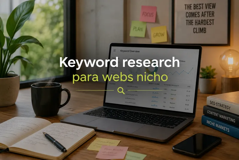 Keyword research para webs nicho